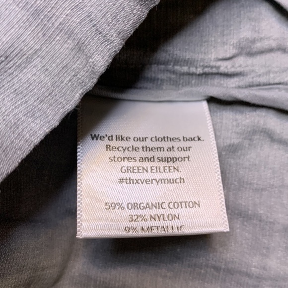 Eileen Fisher Asymmetric zip jacket size S petite - Picture 4 of 4